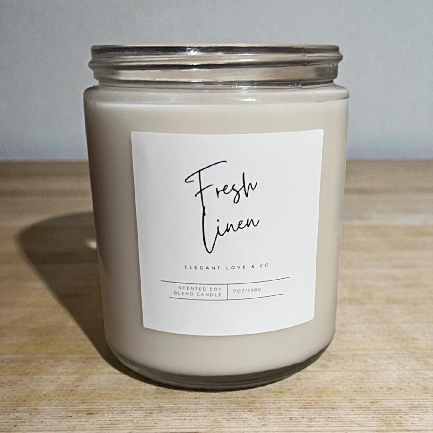 Fresh Linen Scented Candle