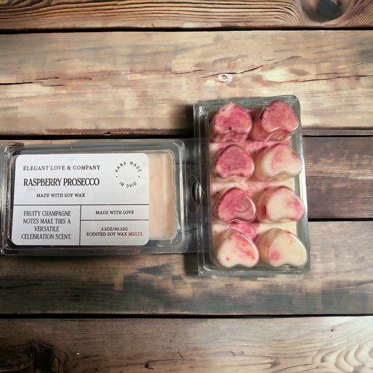 Raspberry Prosecco Scented Wax Melts