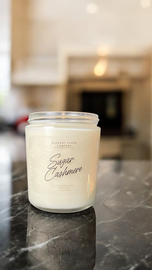 Sugar Cashmere Scented Candle